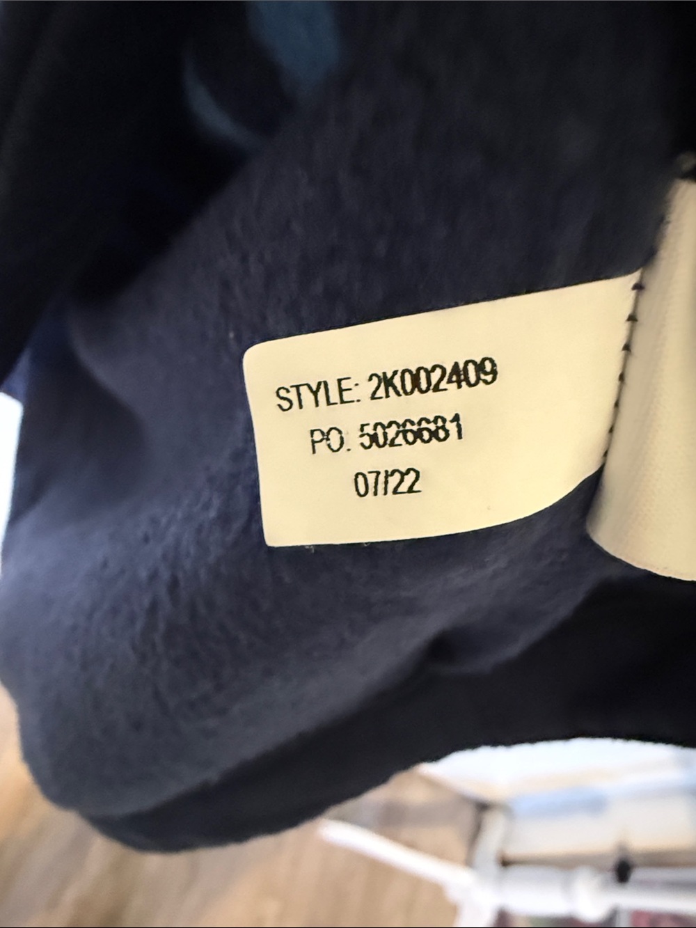 Vineyard Vines Women’s The Shep Shirt Navy Blue Stripes 1/4 Zip L - Picture 11 of 11